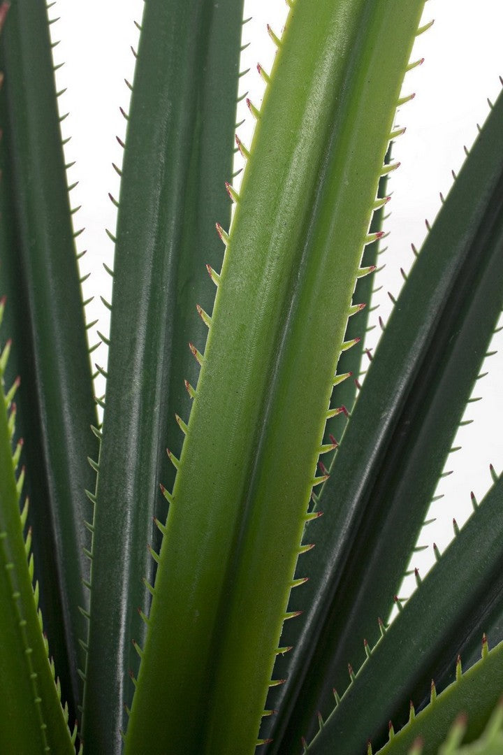 Pianta artificiale "Ruscaceae" da 28 foglie, con vaso in plastica, 90 cm