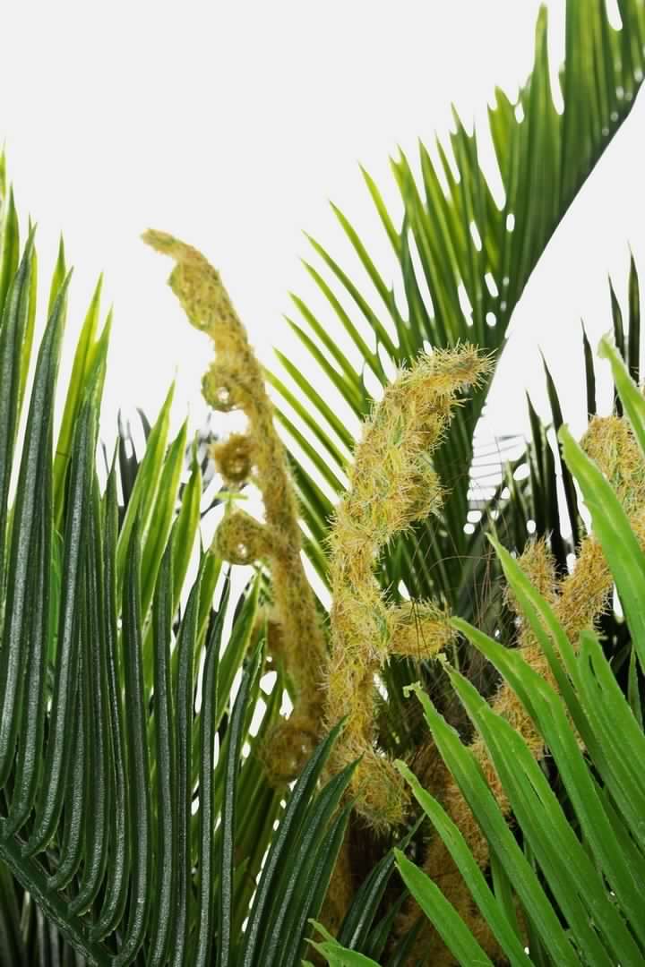 Pianta artificiale "Palma" due tronchi, da 36 foglie, 150 cm