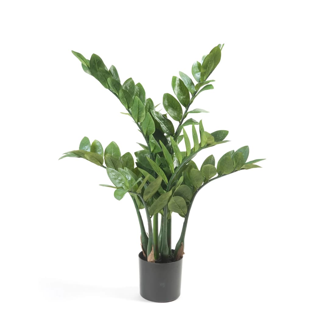 Pianta Artificiale decorativa da interno ed esterno "Zamifolia" con vaso
