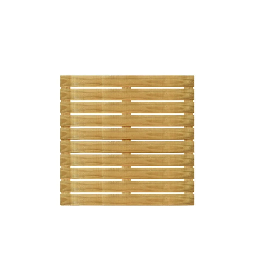 Pavimento modulare in legno per giardino e terrazzo 100 x 100 cm